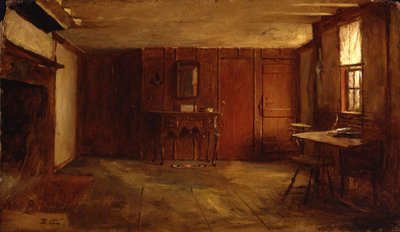 スーザンレイズキッチンの反対側、ナンタケット、c.1875 作： Eastman Johnson